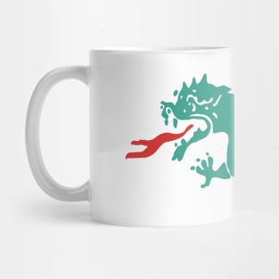 China Records Dragon Mug